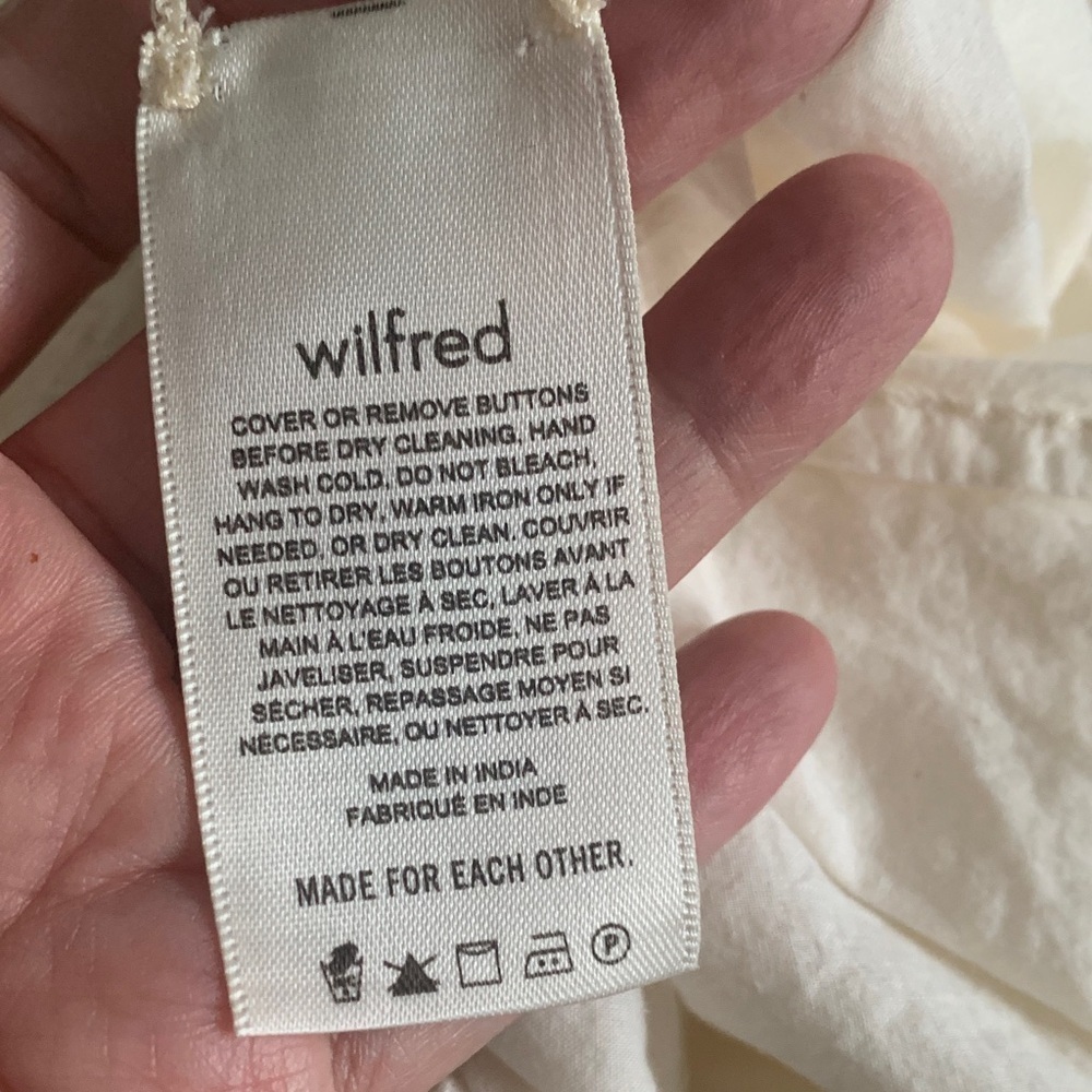 Wilfred Cream Eyelet Dress - Picture 9 of 12